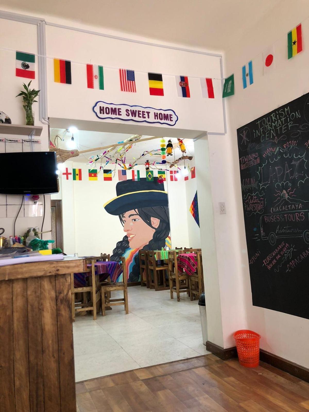 Home In Hostel Ла-Пас Экстерьер фото